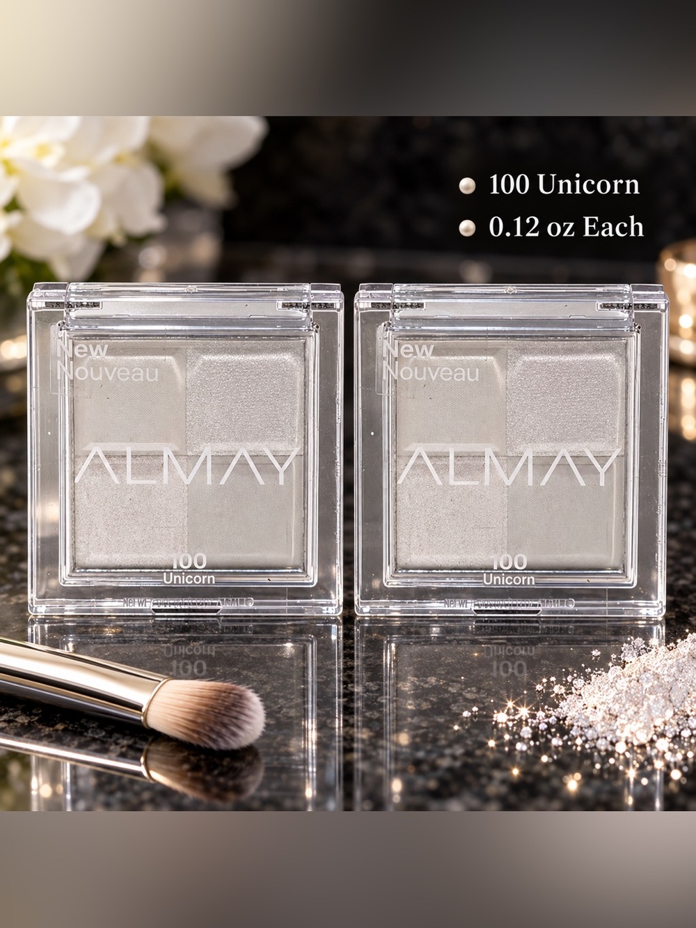 2 Pack Almay Shadow Squad Eyeshadow 100 Unicorn